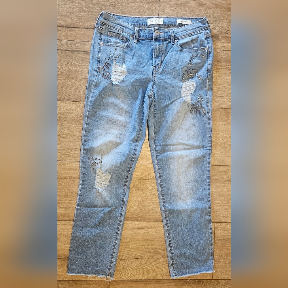 Lightly Worn- JESSICA SIMPSON - Mika Best Friend Distressed - Size 28
